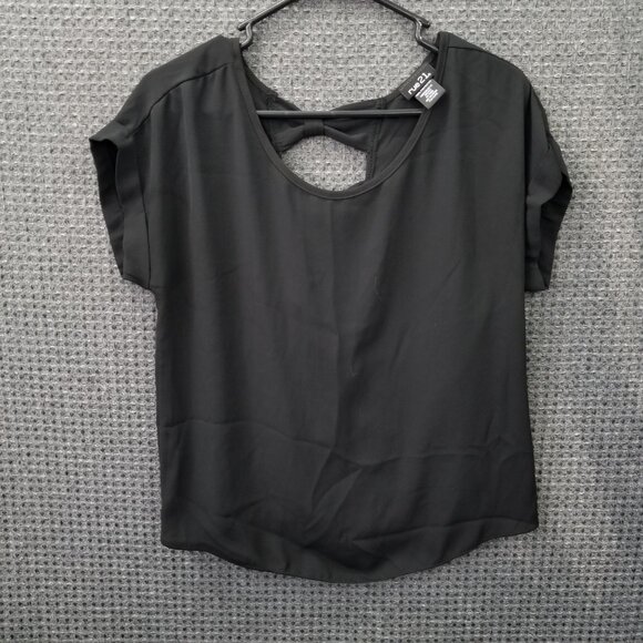 Rue21 Tops - rue 21 Black Blouse Short Sleeve Women's M
